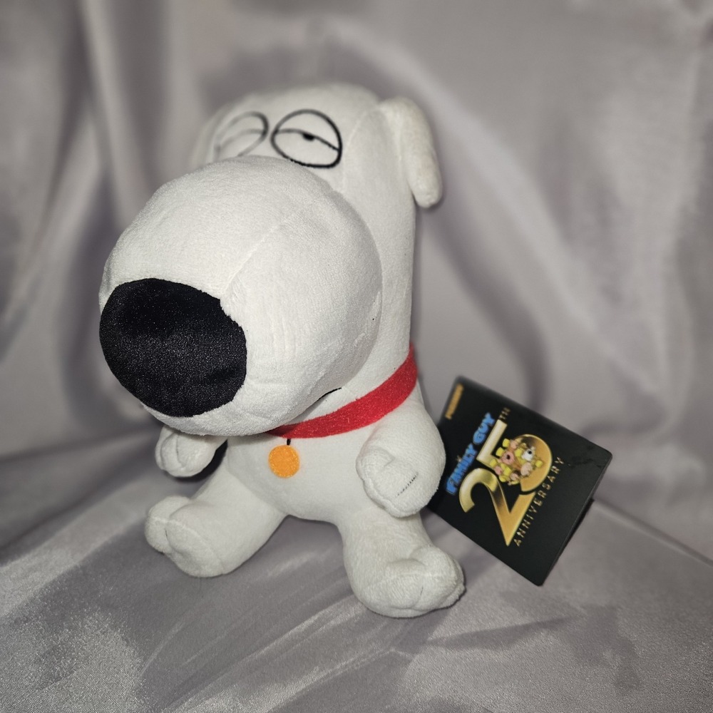 Family Guy BRIAN Plush Toy Kidrobot Phunny 2024 7" New 25th Anniversary